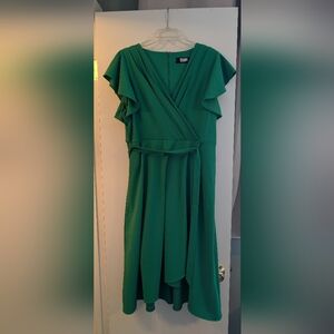 DKNY Emerald Midi Dress